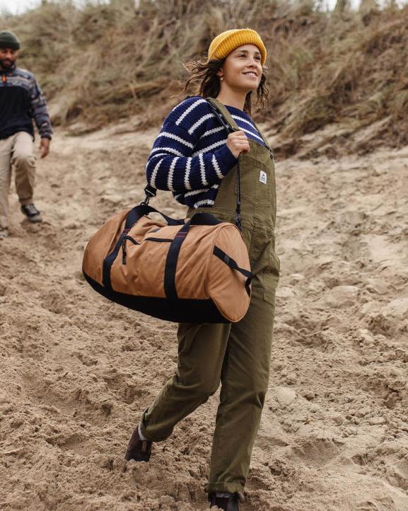 WoAccessories Passenger 22N81116 Escape It All 30L Recycled Duffle Bag Golden Brown Women Brown