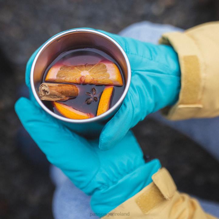 WoAccessories Passenger 22N81127 Northerly Insulated Mittens Viridian Green Women Green