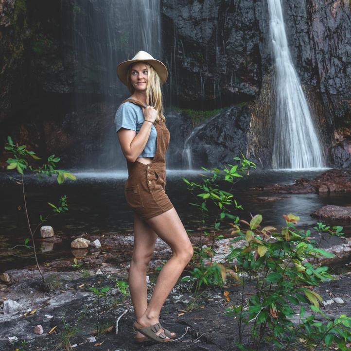 WoClothing Passenger 22N8942 Roamologist Recycled Cord Dungarees Coconut Women Coconut