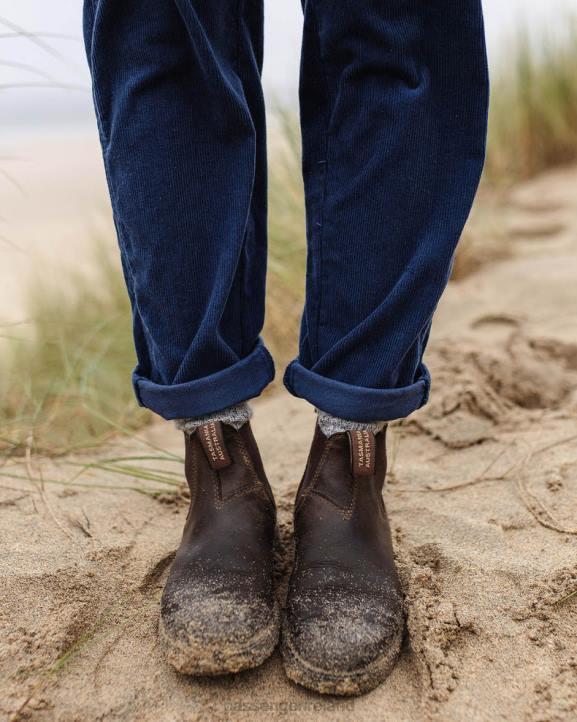 WoClothing Passenger 22N8954 Roamist Cord Dungarees Dark Denim Women Denim