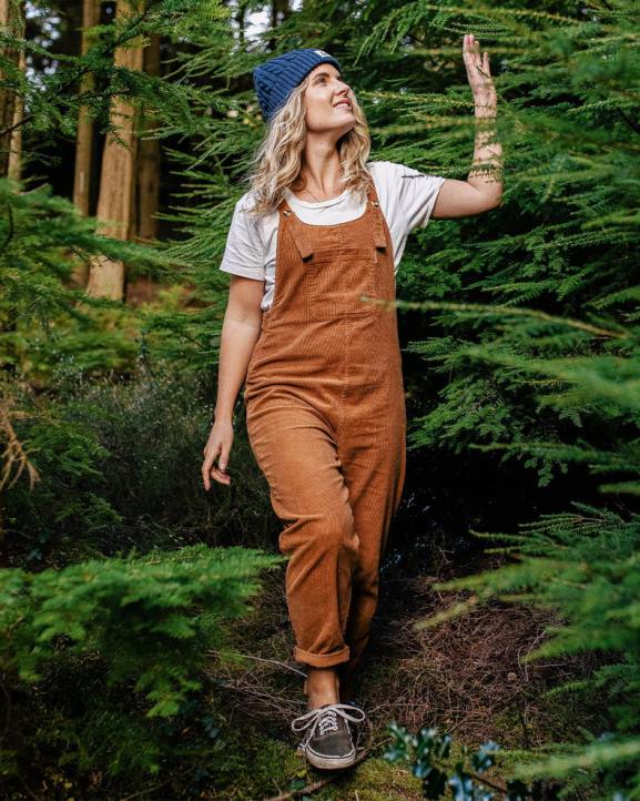 WoClothing Passenger 22N8961 Meadows Cord Dungarees Coconut Women Coconut