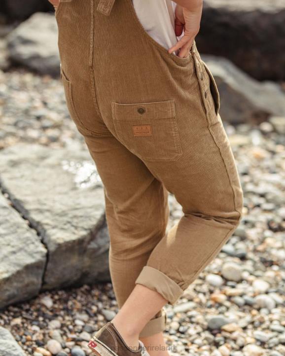 WoClothing Passenger 22N8964 Tiaga Cord Dungarees Biscuit Women Biscuit