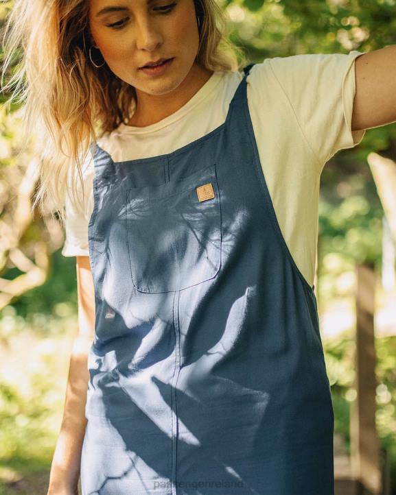 WoClothing Passenger 22N8967 Lazy Day Dungarees Dark Denim Women Denim