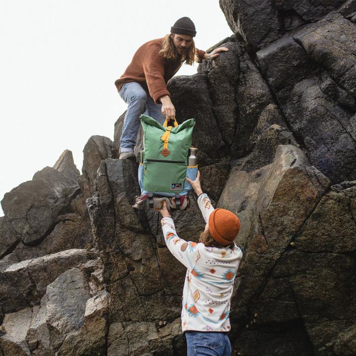 WoClothing Passenger 22N8687 Woodlander Recycled Polar Fleece Pullover Birch Drifter Women Birch