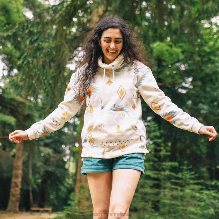 WoClothing Passenger 22N8692 Tor Slouch Neck Polar Fleece Birch Drifter Women Birch