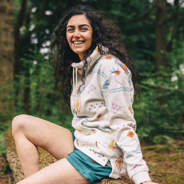 WoClothing Passenger 22N8692 Tor Slouch Neck Polar Fleece Birch Drifter Women Birch