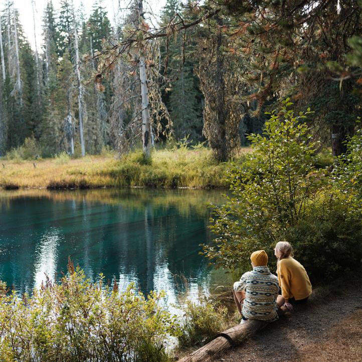 WoClothing Passenger 22N8697 Ivy Recycled Sherpa Sweatshirt Ochre Yellow Women Yellow