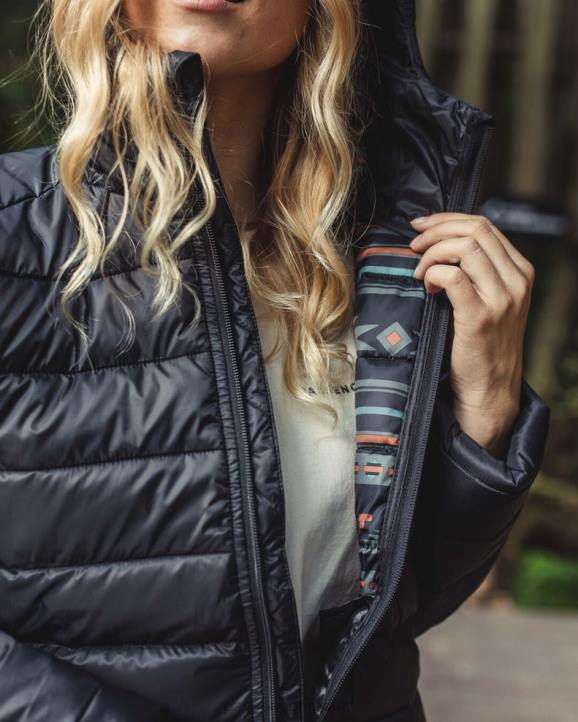 WoClothing Passenger 22N8772 Pow Recycled Insulated Jacket True Black Women Black