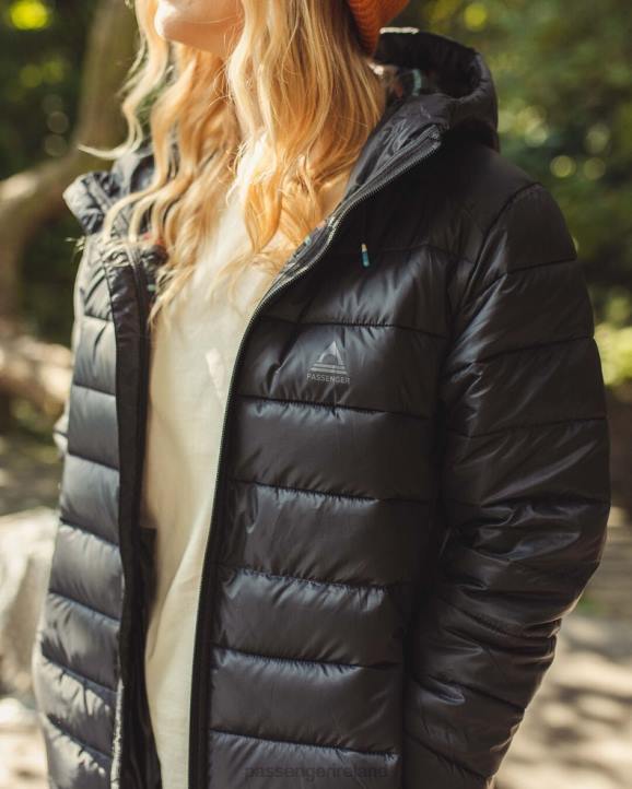 WoClothing Passenger 22N8772 Pow Recycled Insulated Jacket True Black Women Black