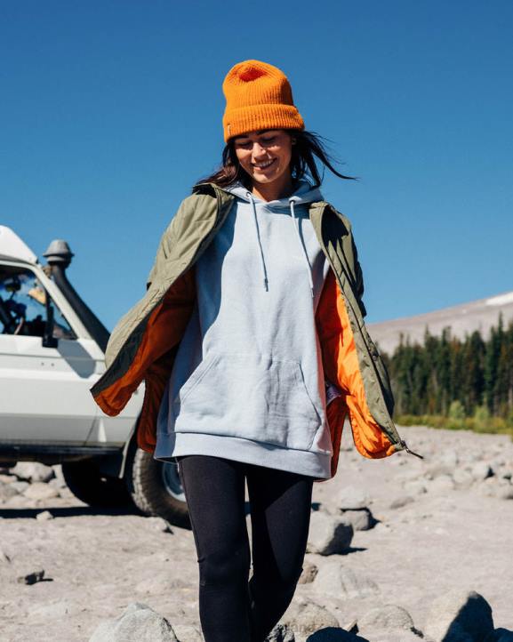 WoClothing Passenger 22N8782 Trekker Insulated Shacket Dusty Olive Women Olive