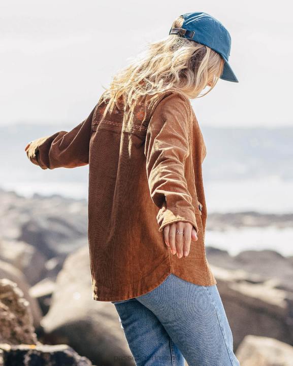 WoClothing Passenger 22N8787 Pine Cord Jacket Coconut Women Coconut