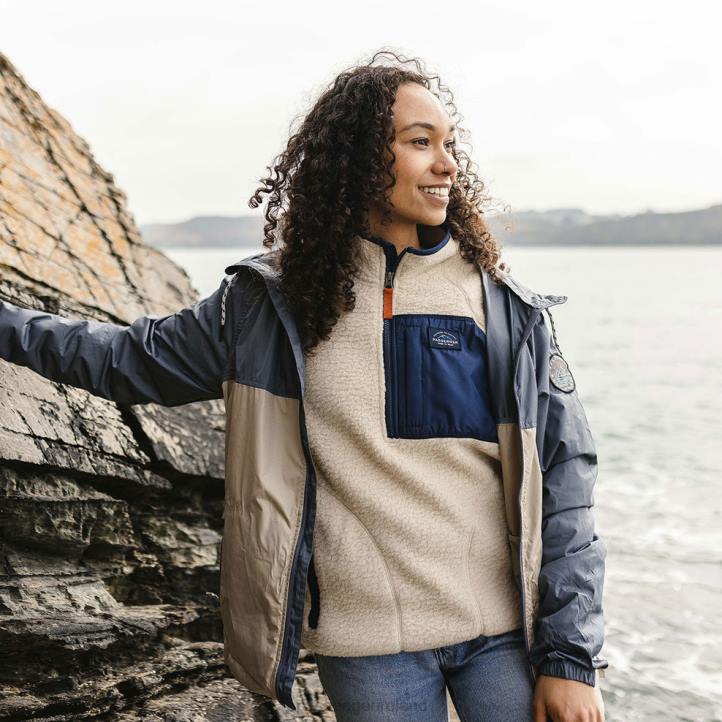 WoClothing Passenger 22N8798 Umnak Recycled Anorak Turbulence Grey Women Grey