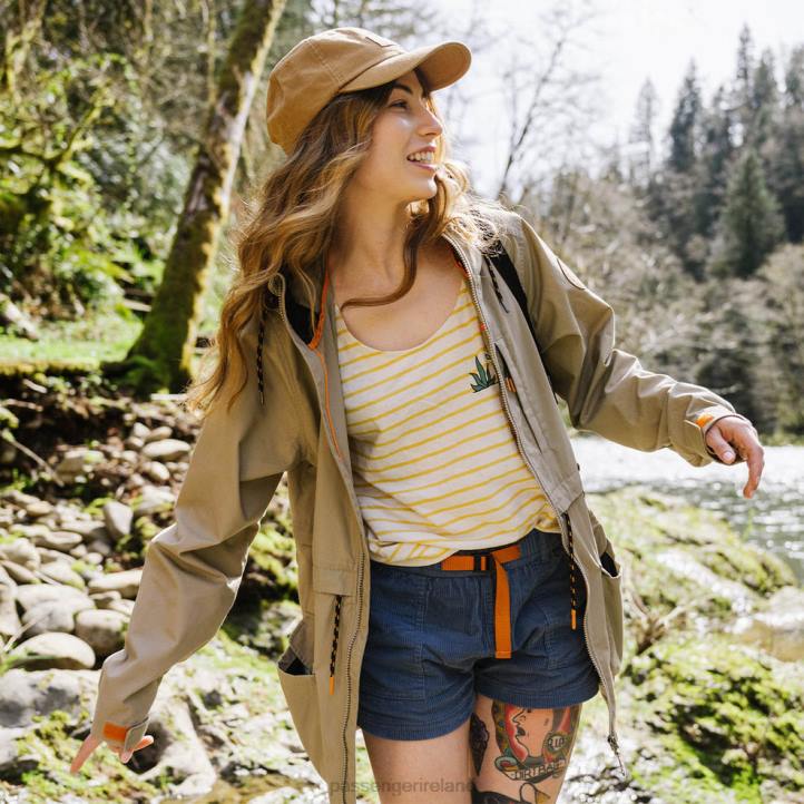 WoClothing Passenger 22N8800 Heather Recycled Lightweight Anorak Chinchilla Brown Women Brown