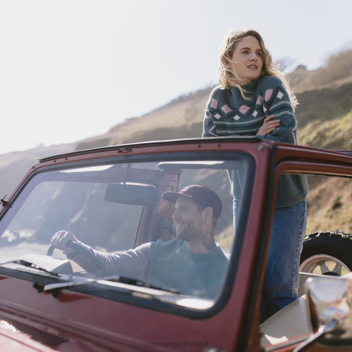 WoClothing Passenger 22N8809 Ottoson Knitted Jumper Ocean Green Women Green