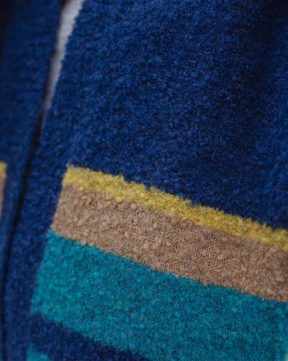 WoClothing Passenger 22N8819 Riverglen Cardigan Dark Denim Women Denim