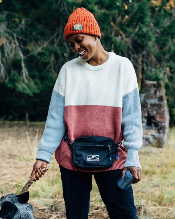 WoClothing Passenger 22N8820 Gondwana Oversized Knitted Jumper Off White Women White