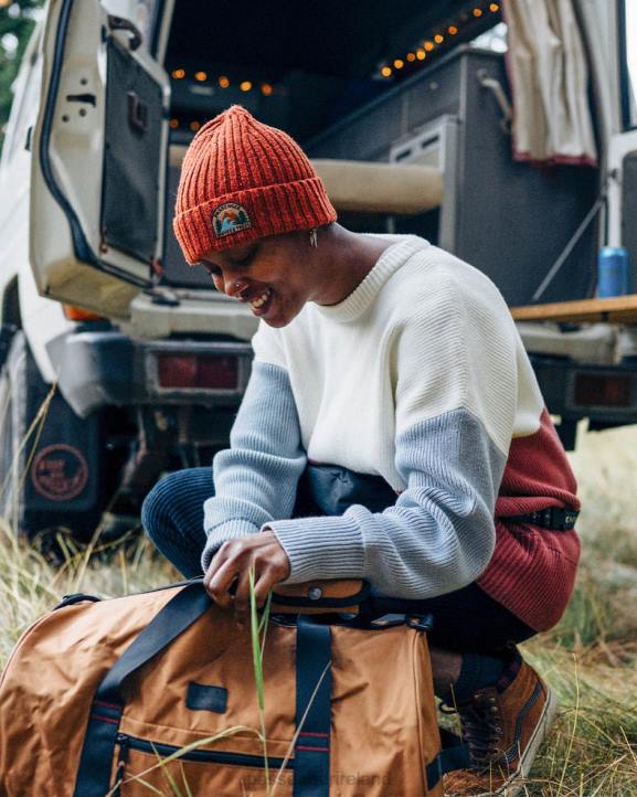 WoClothing Passenger 22N8820 Gondwana Oversized Knitted Jumper Off White Women White