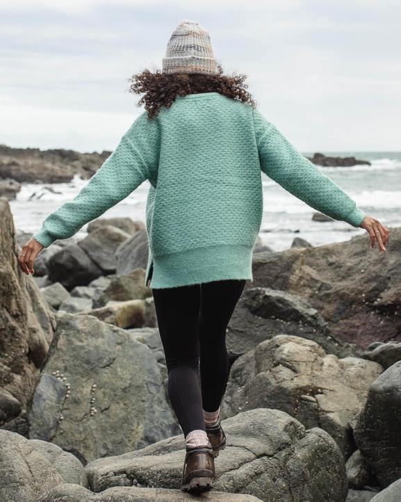 WoClothing Passenger 22N8834 Tranquil Knitted Jumper Viridian Green Women Green