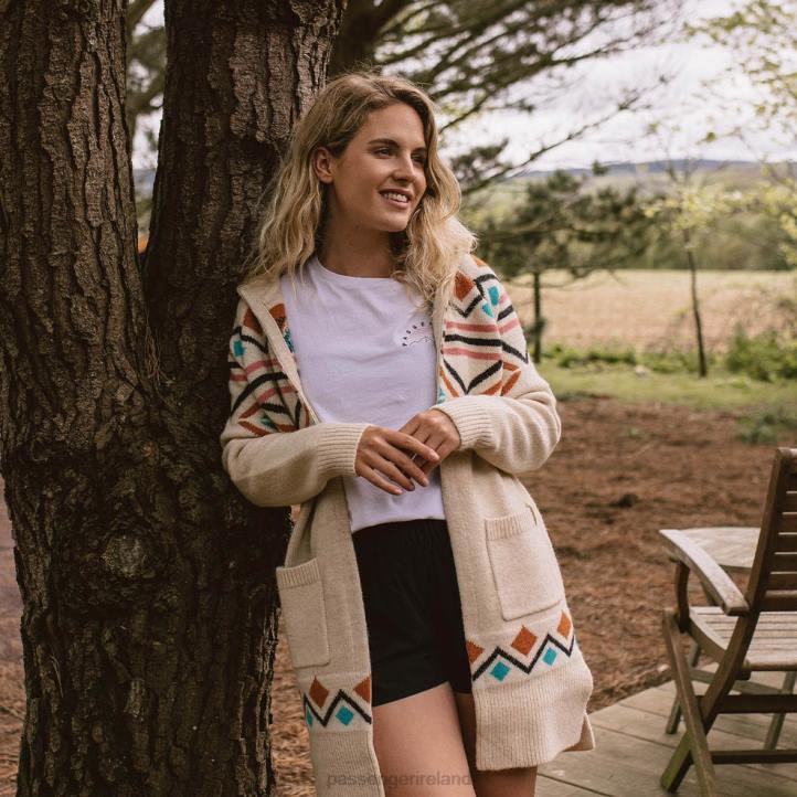 WoClothing Passenger 22N8838 Palumbo Cardigan Off White Women White