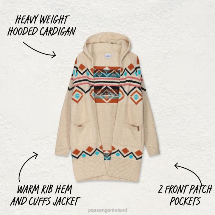 WoClothing Passenger 22N8838 Palumbo Cardigan Off White Women White