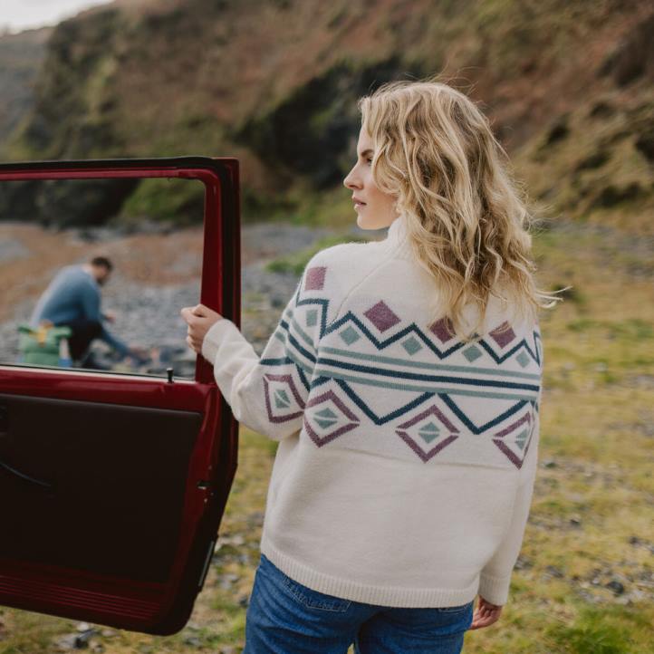 WoClothing Passenger 22N8845 Ottoson Knitted Jumper Off White Women White