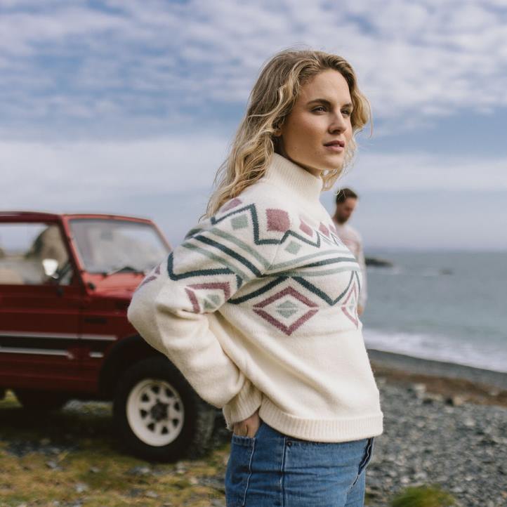 WoClothing Passenger 22N8845 Ottoson Knitted Jumper Off White Women White