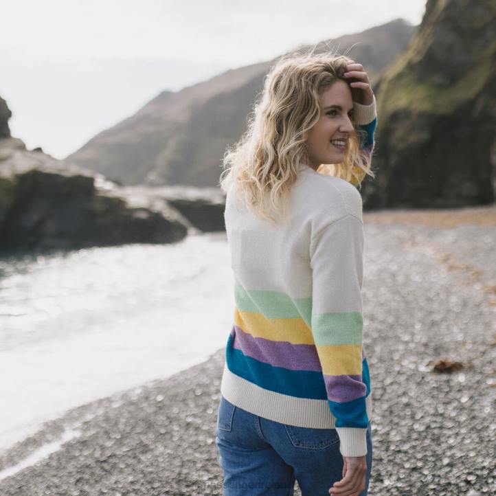 WoClothing Passenger 22N8846 Bay Knitted Jumper Oatmeal Women Oatmeal