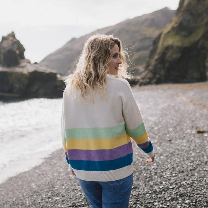 WoClothing Passenger 22N8846 Bay Knitted Jumper Oatmeal Women Oatmeal