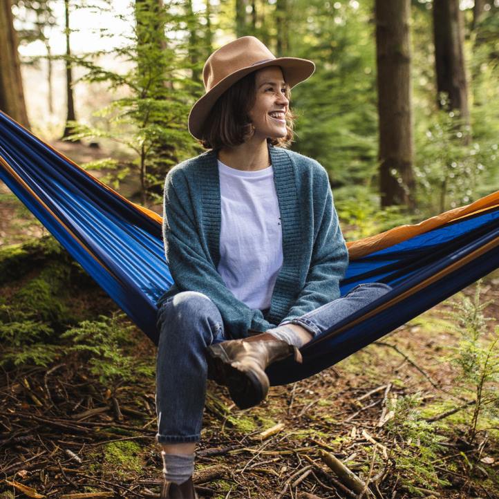 WoClothing Passenger 22N8849 West Coast Cardigan Blue Coral Women Blue