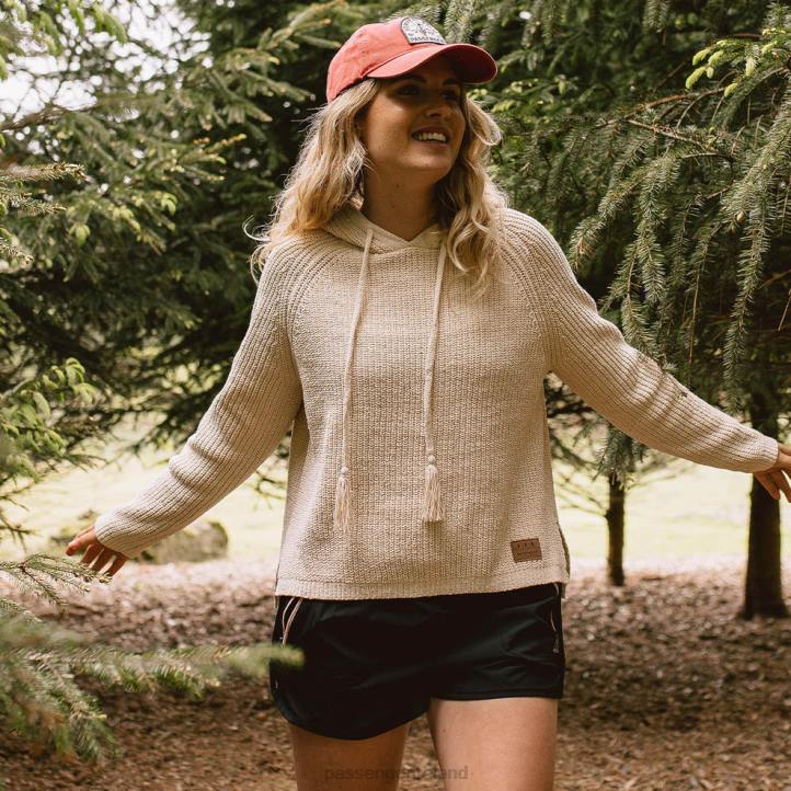 WoClothing Passenger 22N8855 Wandering Knitted Jumper Off White Women White