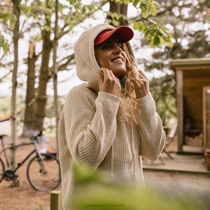 WoClothing Passenger 22N8855 Wandering Knitted Jumper Off White Women White