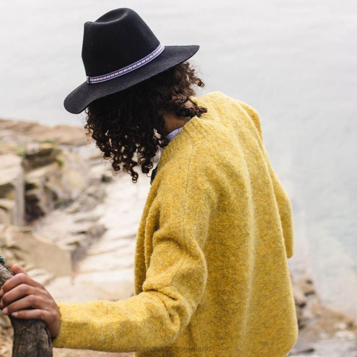 WoClothing Passenger 22N8858 Riverglen Cardigan Ochre Yellow Women Yellow