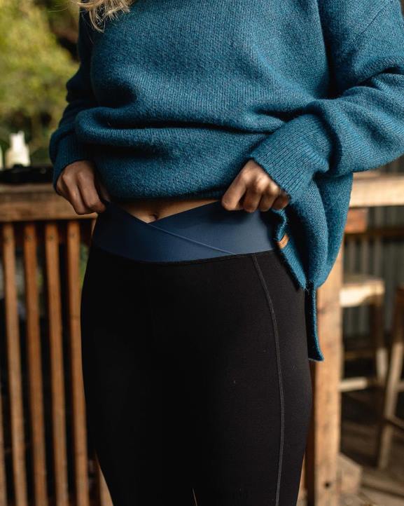 WoClothing Passenger 22N8862 Fresh Air Recycled Leggings Black Women Black