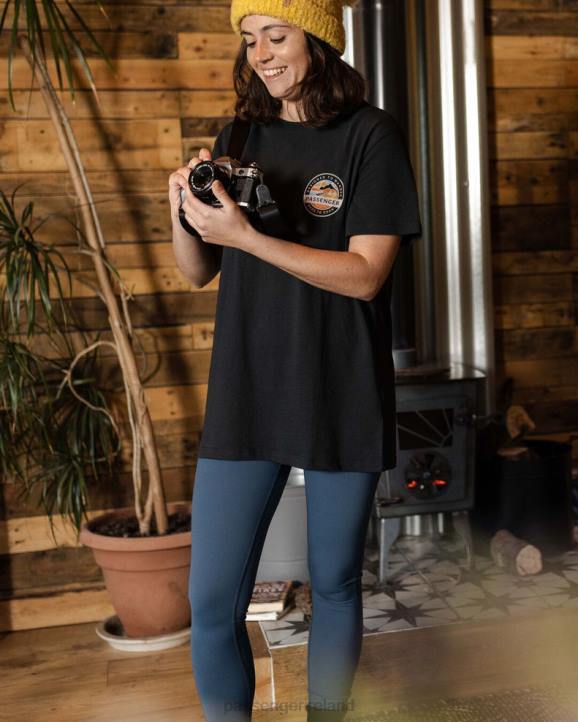 WoClothing Passenger 22N8865 Fresh Air Recycled Leggings Blue Coral Women Blue