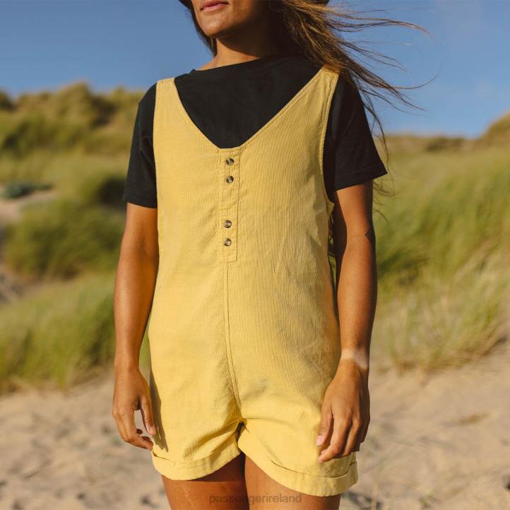 WoClothing Passenger 22N8976 Fun Days Recycled Cord Playsuit Jojoba Women Jojoba