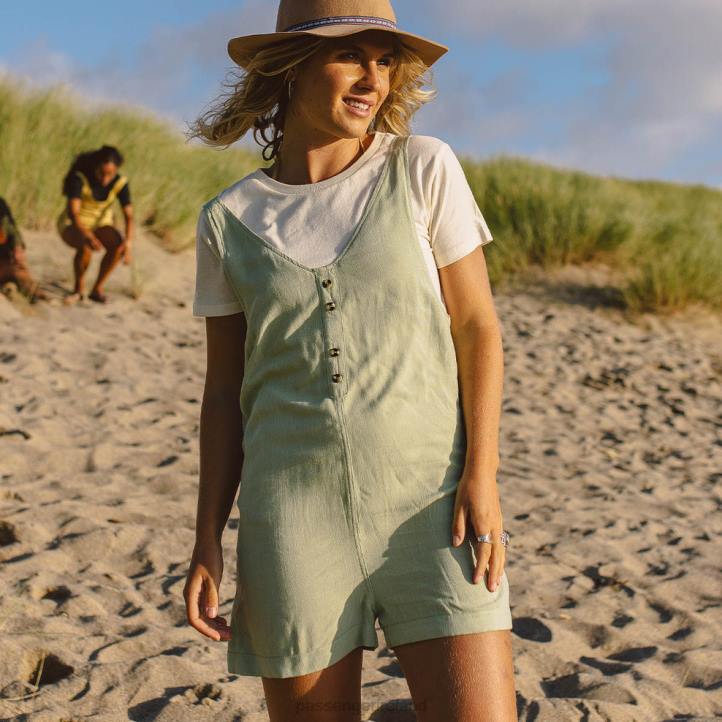 WoClothing Passenger 22N8977 Fun Days Playsuit Sage Women Sage