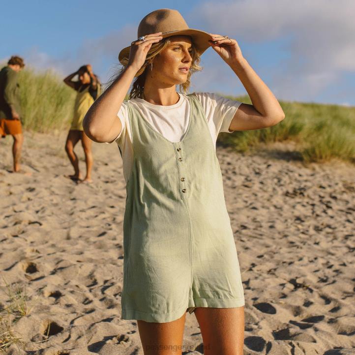 WoClothing Passenger 22N8977 Fun Days Playsuit Sage Women Sage
