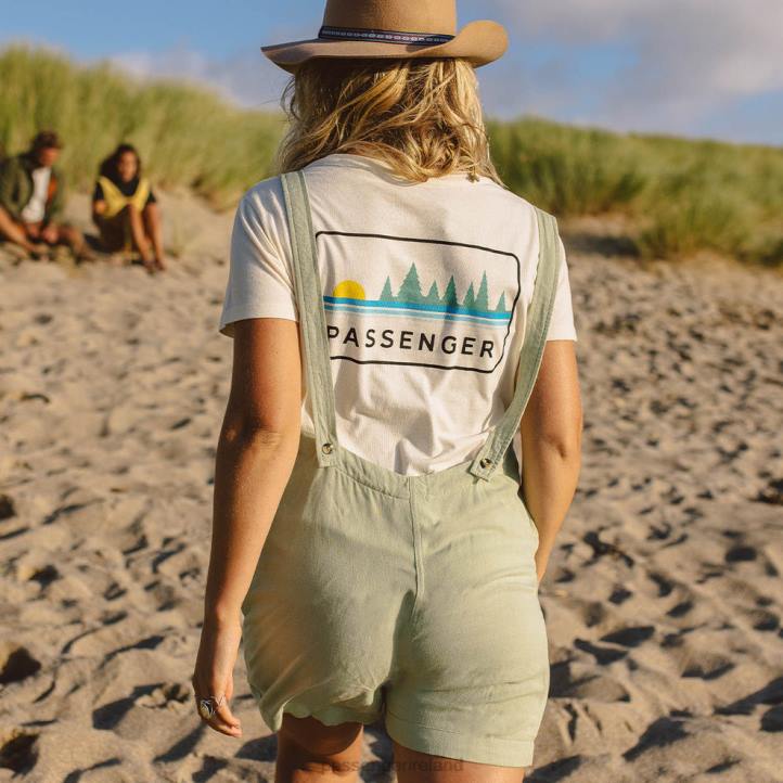 WoClothing Passenger 22N8977 Fun Days Playsuit Sage Women Sage