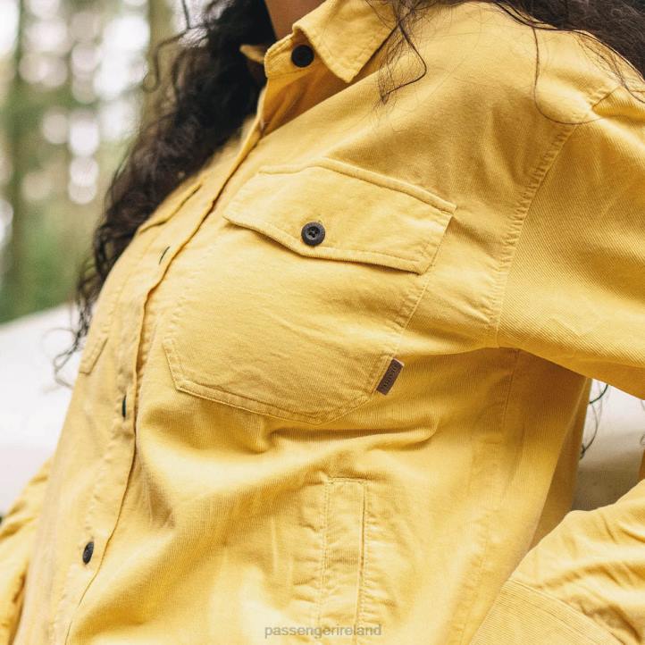 WoClothing Passenger 22N8902 Ray Recycled Cord Ls Shirt Jojoba Women Jojoba