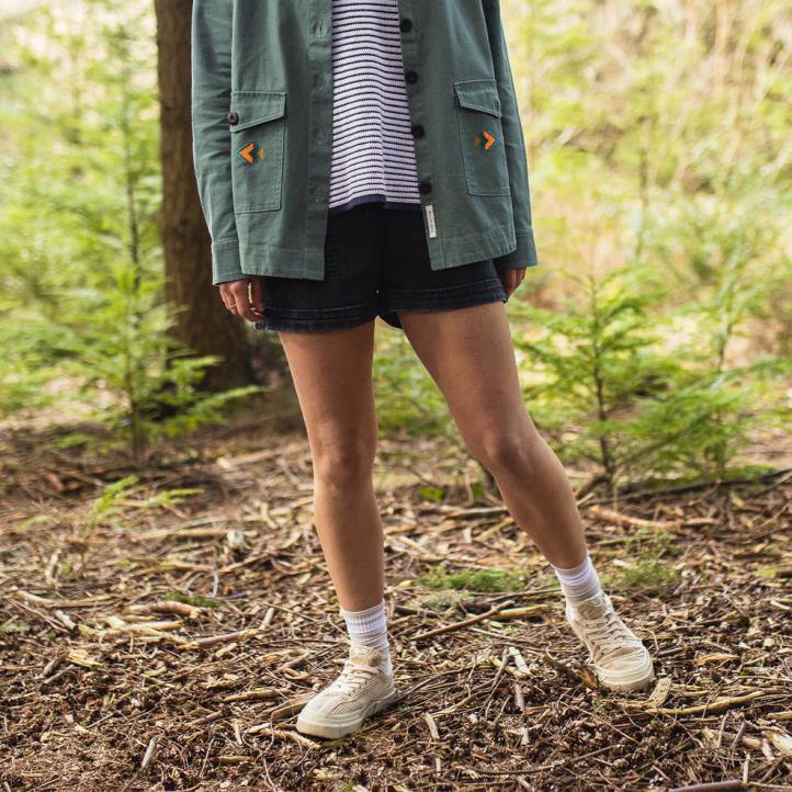 WoClothing Passenger 22N8904 Carriso Organic Cotton Shorts Black Women Black