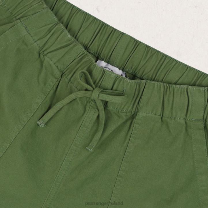 WoClothing Passenger 22N8905 Carriso Organic Cotton Shorts Vineyard Green Women Green