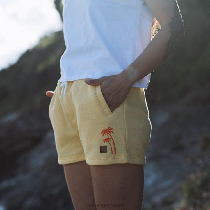 WoClothing Passenger 22N8913 Shoreline Short Misty Yellow Marl Women Yellow