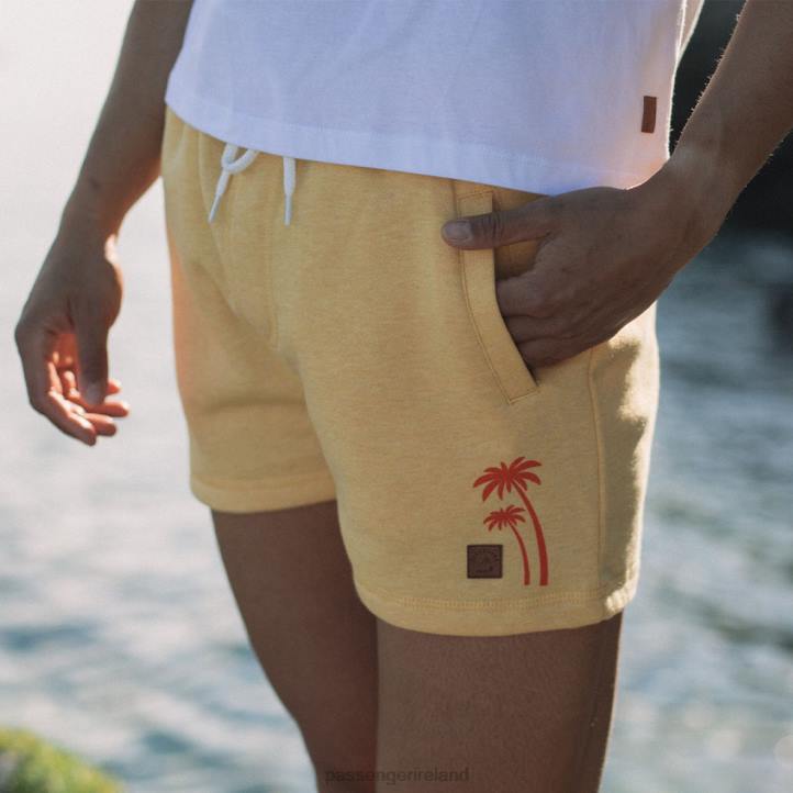 WoClothing Passenger 22N8913 Shoreline Short Misty Yellow Marl Women Yellow