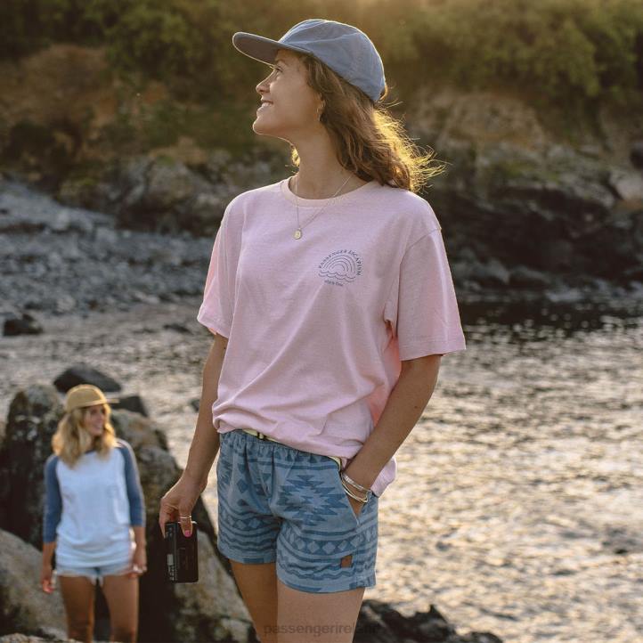 WoClothing Passenger 22N8919 Del Sur Shorts Faded Denim Adrift Women Denim