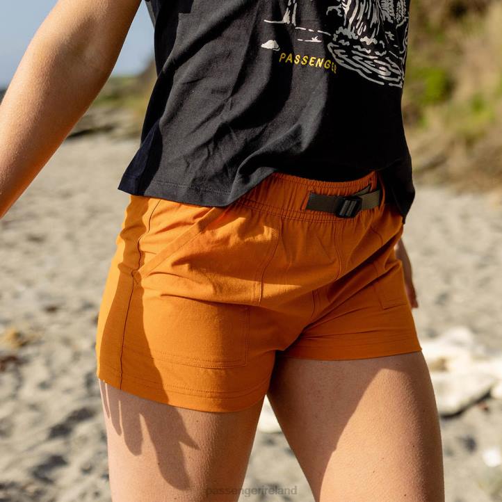 WoClothing Passenger 22N8920 Del Sur All Purpose Shorts Sunrise Orange Women Orange