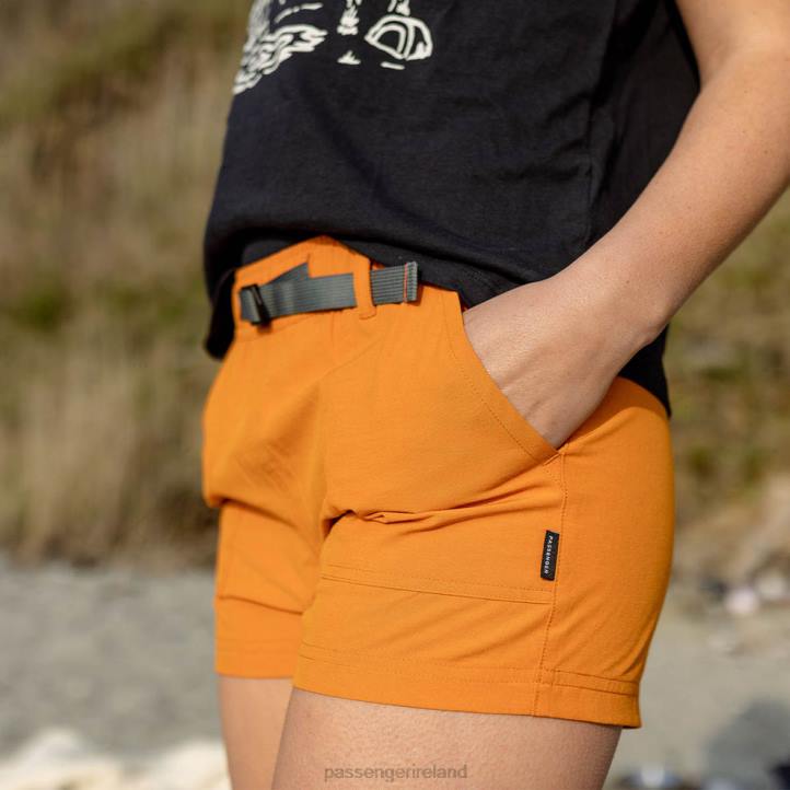 WoClothing Passenger 22N8920 Del Sur All Purpose Shorts Sunrise Orange Women Orange