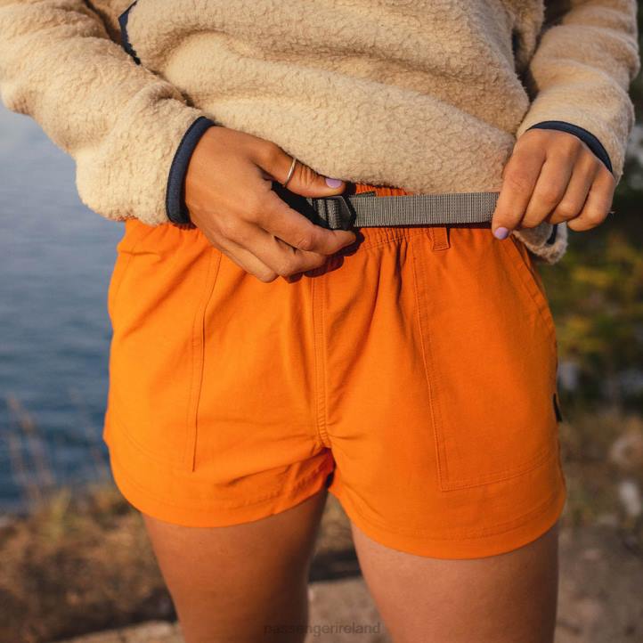 WoClothing Passenger 22N8920 Del Sur All Purpose Shorts Sunrise Orange Women Orange