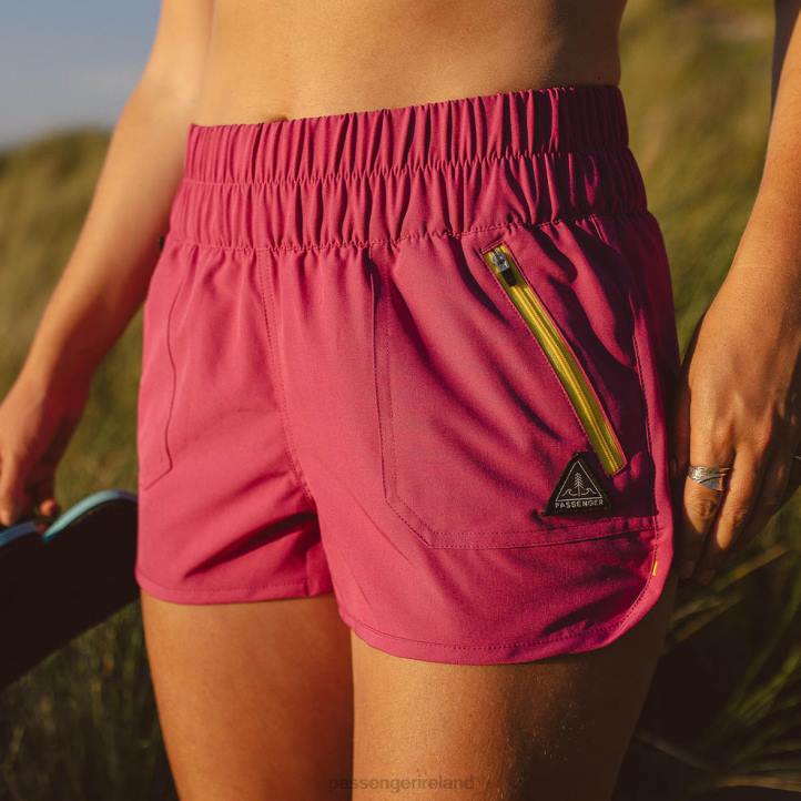 WoClothing Passenger 22N8926 Out There Recycled All Purpose Swim Shorts Fuchsia Women Fuchsia