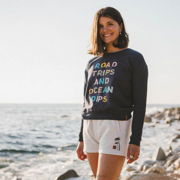 WoClothing Passenger 22N8936 Shoreline Short Light Grey Marl Women Grey