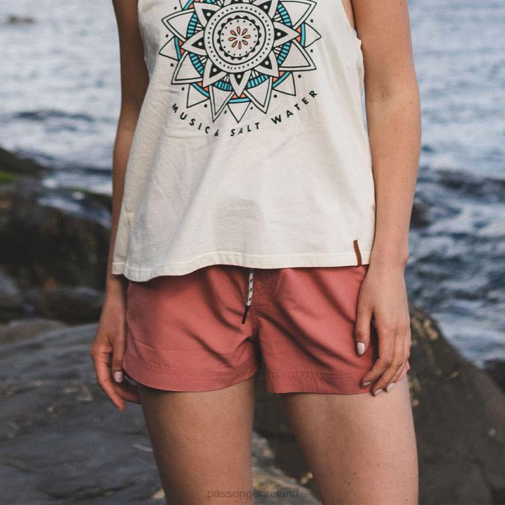 WoClothing Passenger 22N8940 Wake Recycled Swim Shorts Mango Orange Women Orange